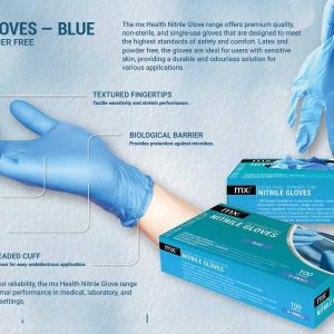 Blue Nitrile (Box of 100)