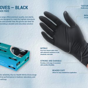 Black Nitrile (Box of 100)